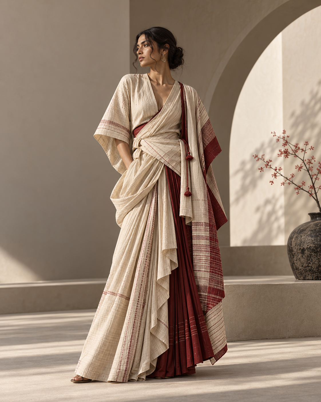 Saffron Wrap Shirt